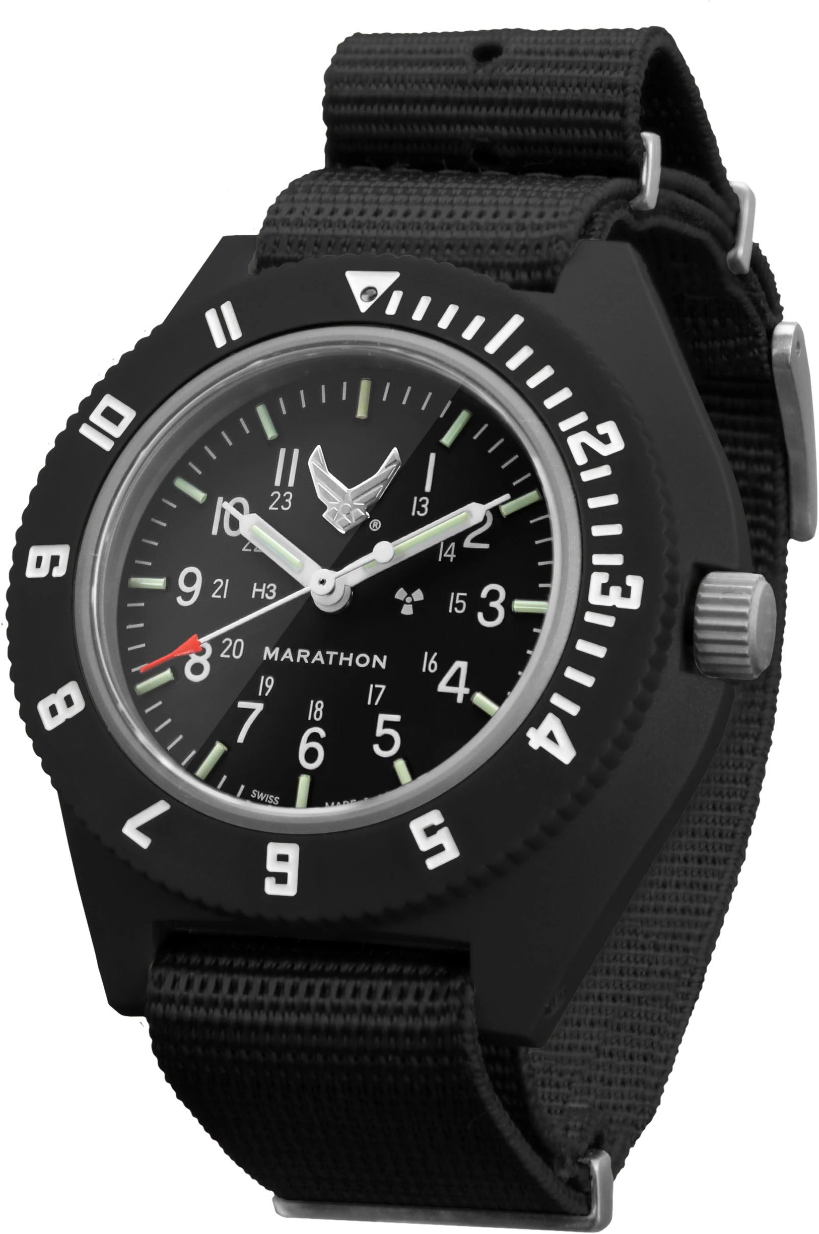 Marathon Watch USAF Collection Official USAF Pilots Navigator WW194001BK-1003