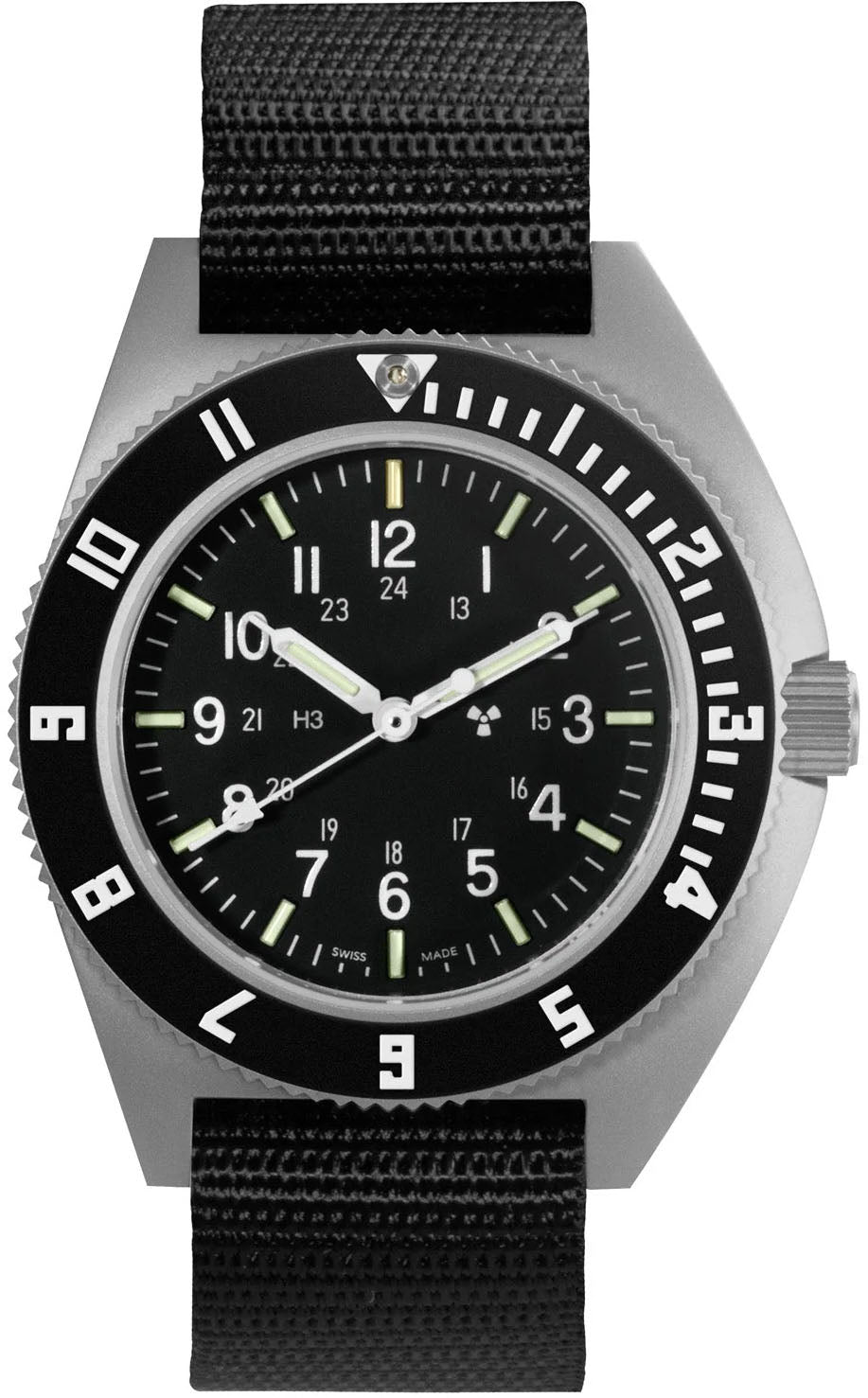 Marathon Steel Navigator Ballistic Nylon 41mm Watch WW194001SS-0801