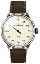 MeisterSinger Watch N. 01 AM3303 Cordovan Brown Strap