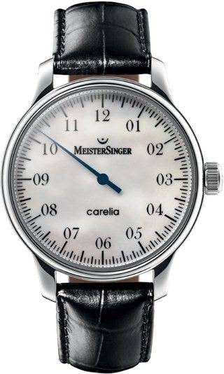 MeisterSinger Carelia D CM310 Croco Print Brown