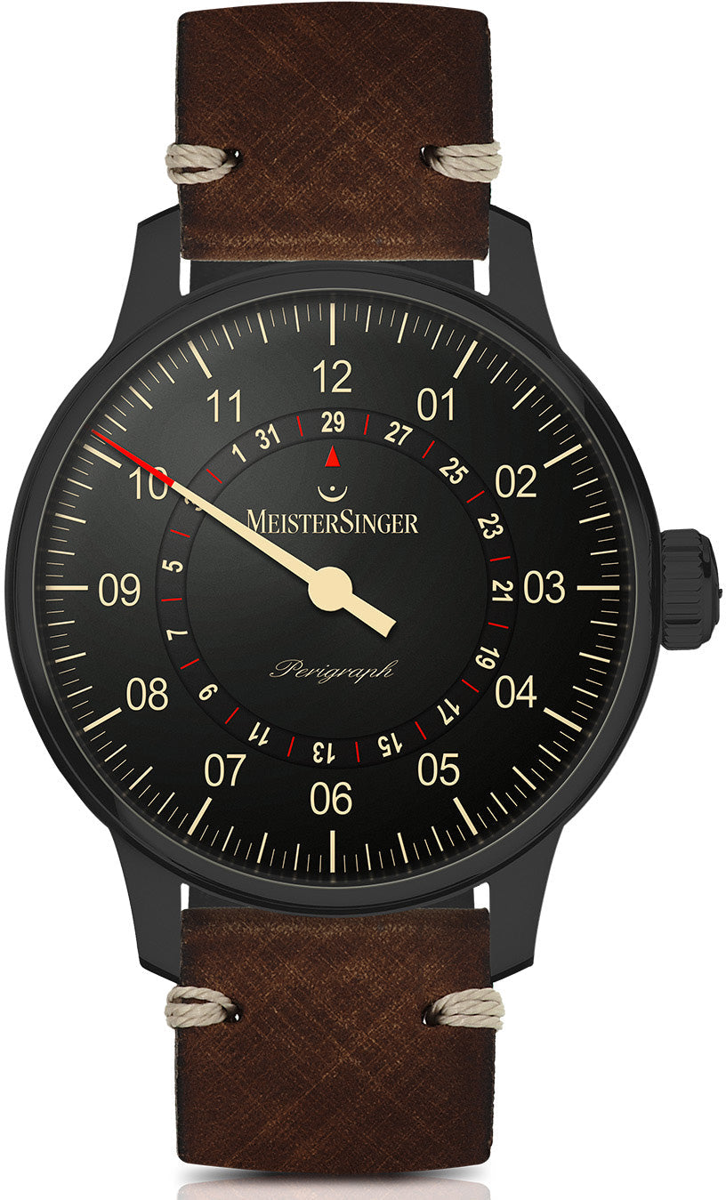 MeisterSinger Watch Blackline AM1002BL