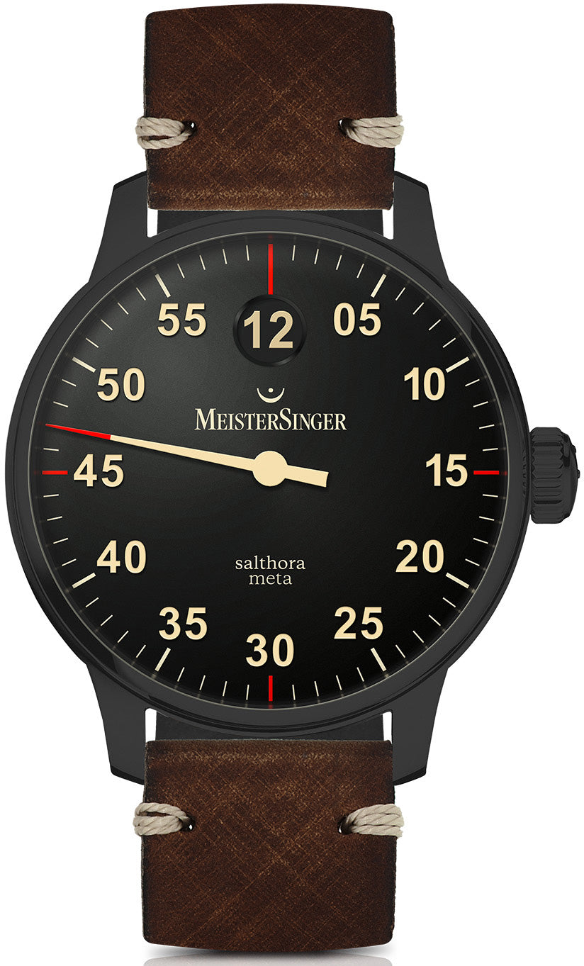 MeisterSinger Watch Blackline SAM902BL