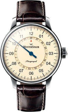 MeisterSinger Watch Perigraph AM1003 Croco Print Brown