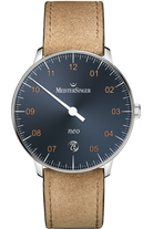 MeisterSinger Watch Neo Suede Cognac NE917G Suede Cognac