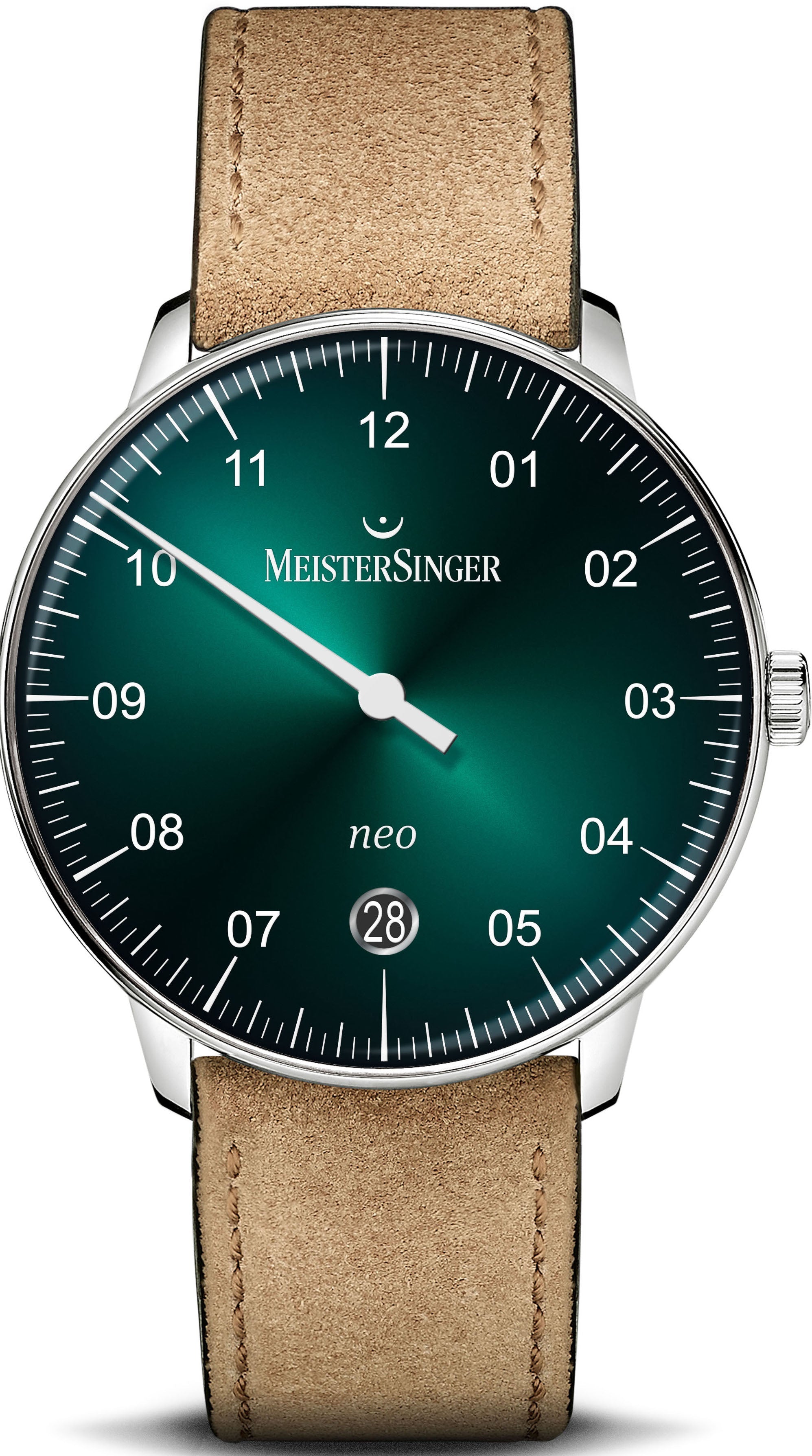 MeisterSinger Watch Neo 36 Green Sunburst NE919D
