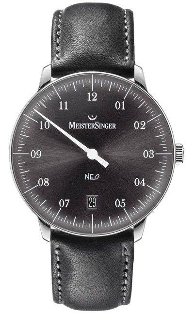 MeisterSinger Watch Neo NE907 Cordovan Black