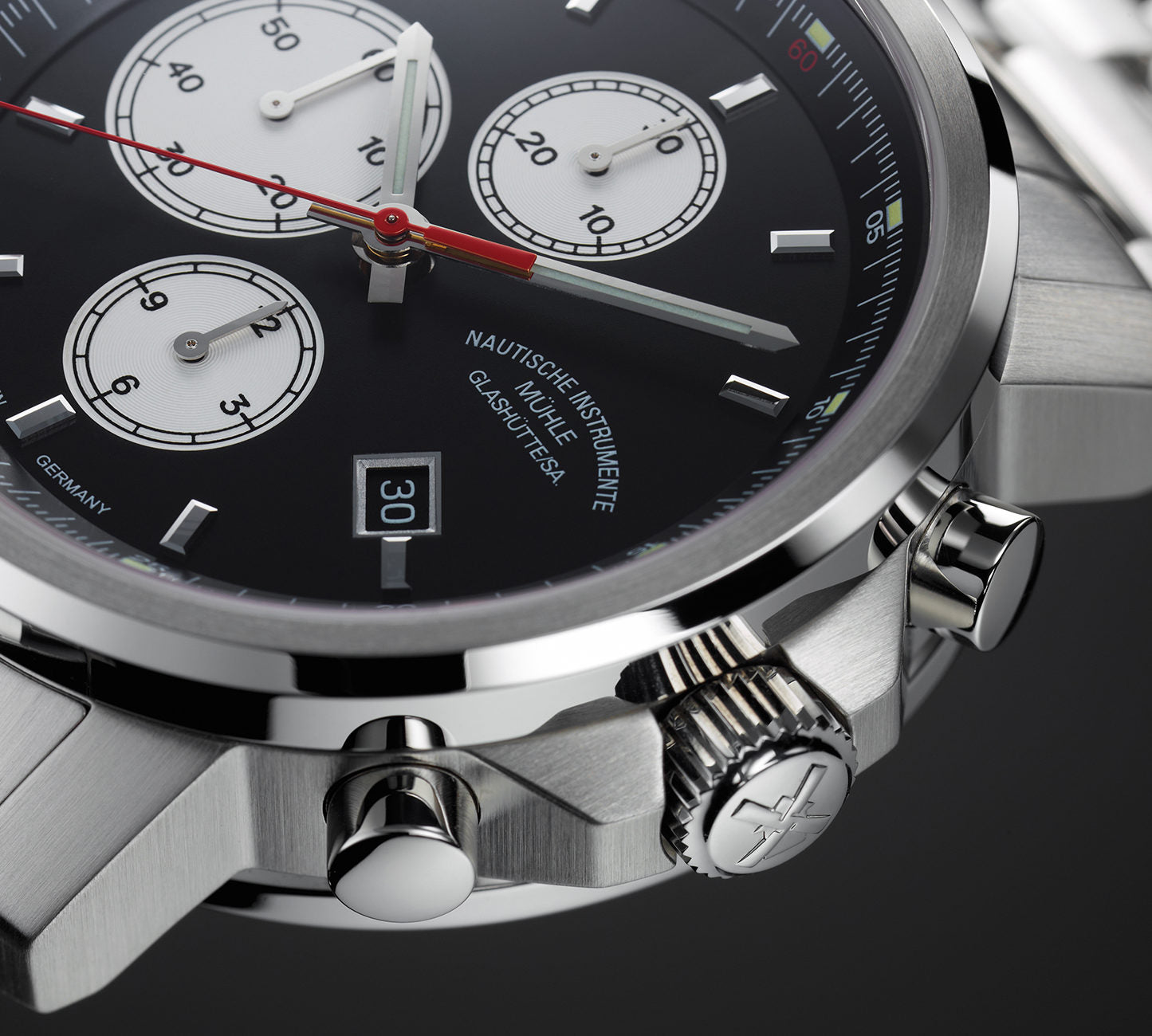 Muhle Glashutte 29er Chronographer Watch M1-25-43-NB Image 2