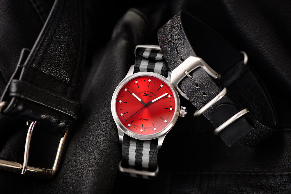 Muhle Glashutte Panova Red Watch M1-40-78-LB Image 4