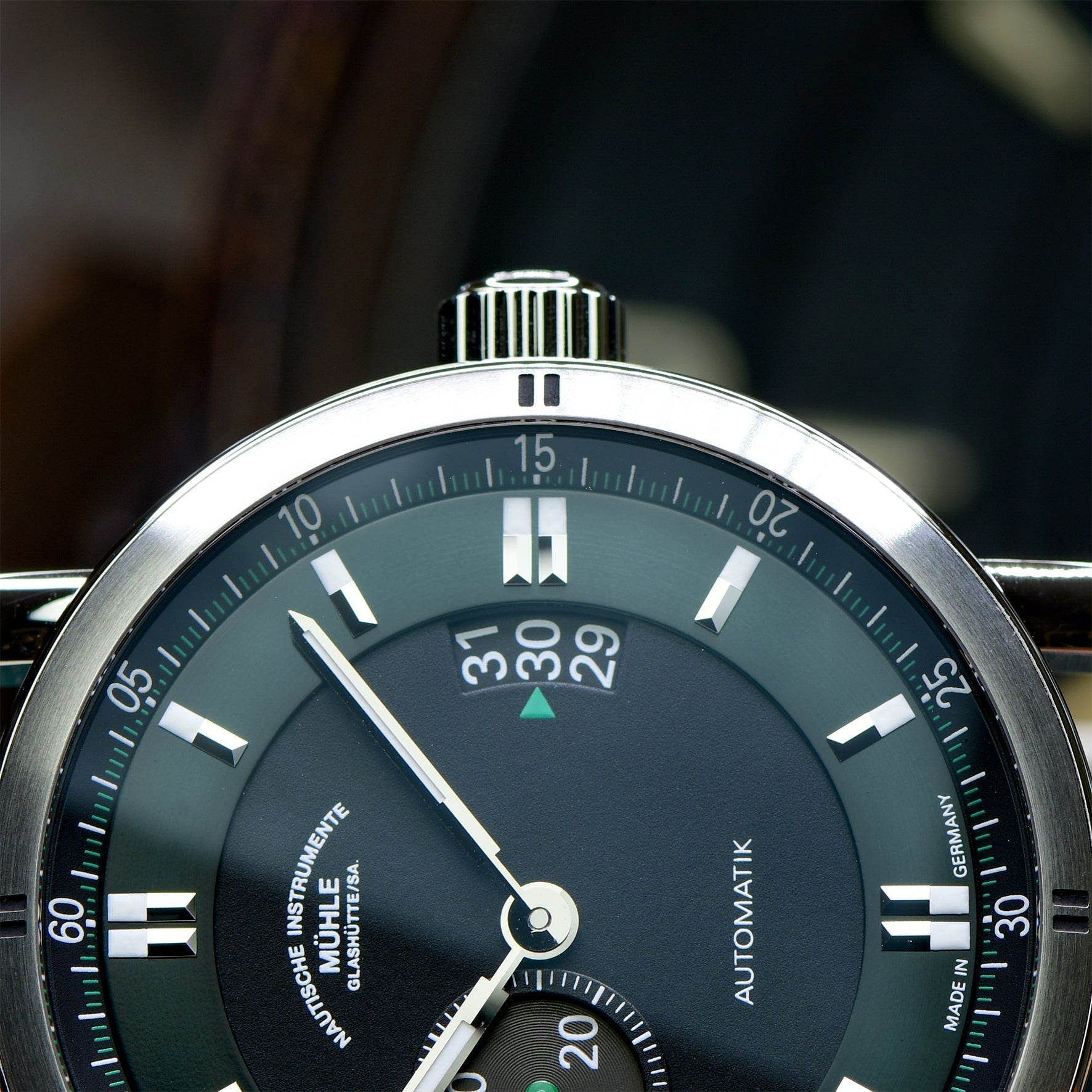 Muhle Glashutte Teutonia Sport II Racing Green Watch M1-29-74-LB-B Image 6