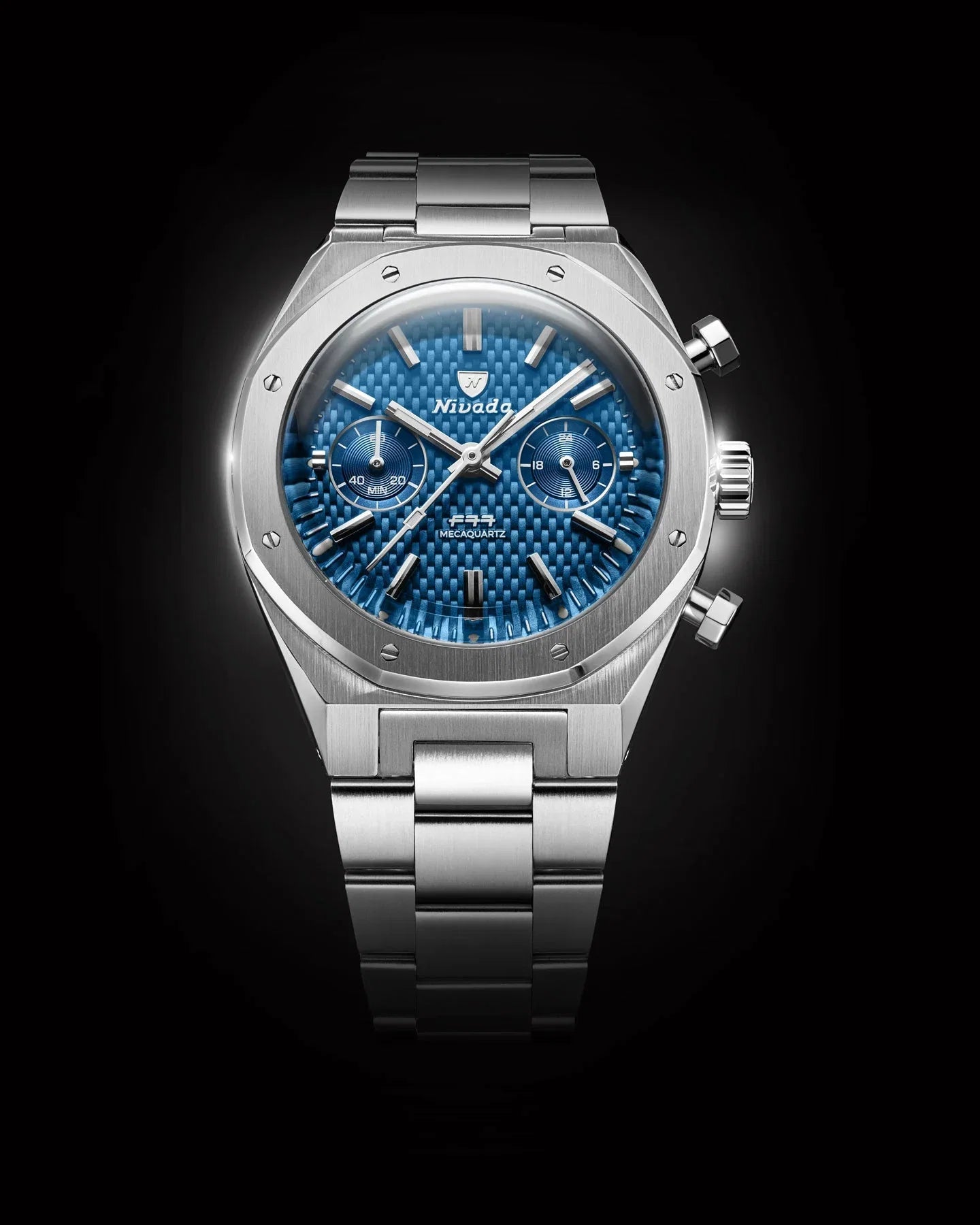 nivada-grenchen-f77-chrono-mecaquartz-blue-mk2-38mm-watch-68000q77-image