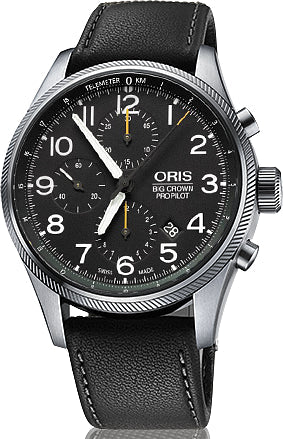 Oris Watch Big Crown ProPilot Chronograph Leather 01 774 7699 4134-LS