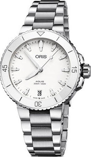 Oris Watch Aquis Lady Date 01 733 7731 4151-07 8 18 05P