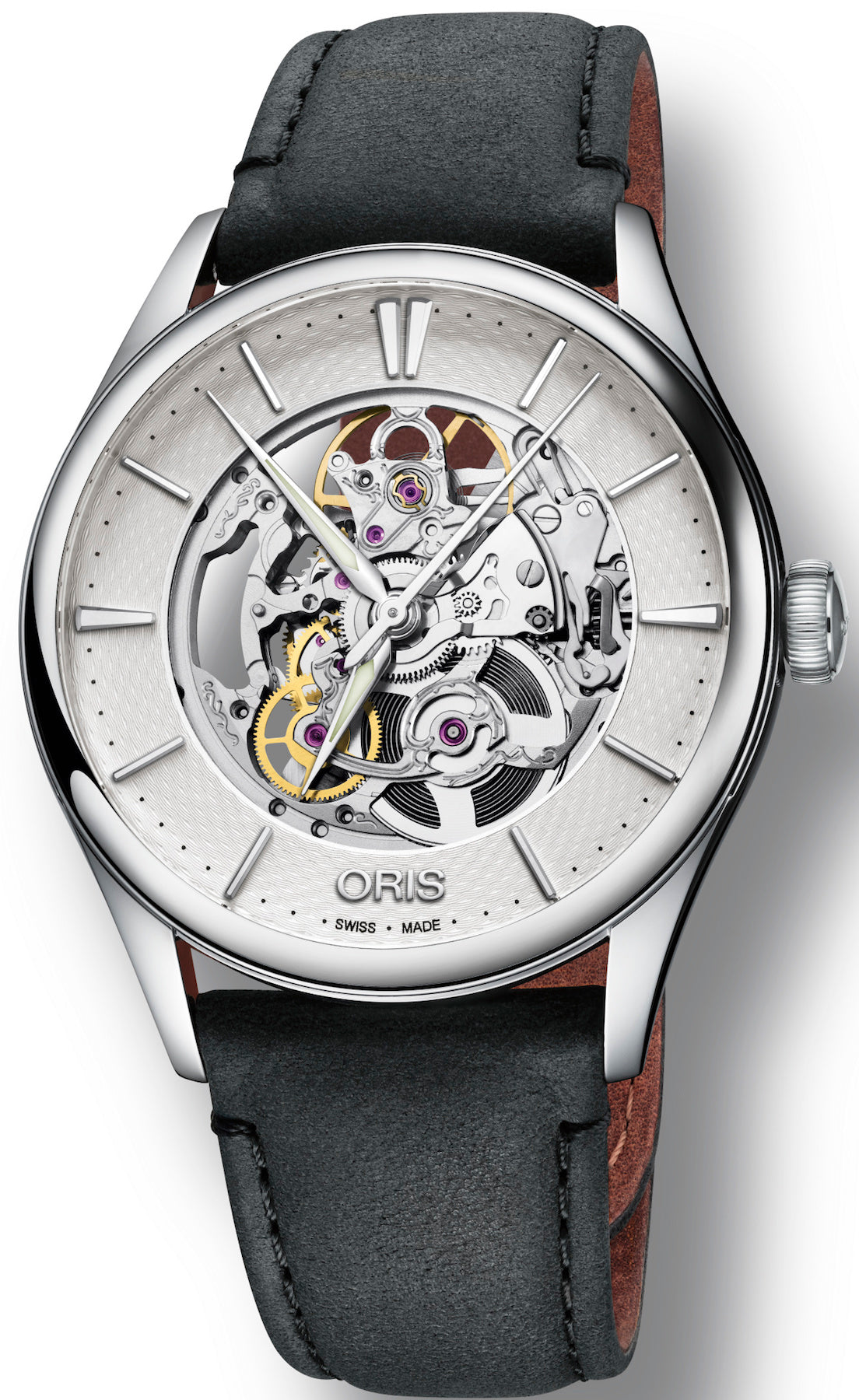 Oris Watch Artelier Skeleton 01 734 7721 4051-07 5 21 34FC