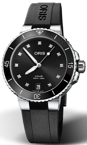 Oris Watch Aquis Date Diamond Ladies 01 733 7731 4194-07 4 18 64FC