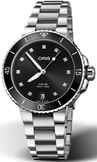 Oris Watch Aquis Date Diamond Ladies 01 733 7731 4194-07 8 18 05P