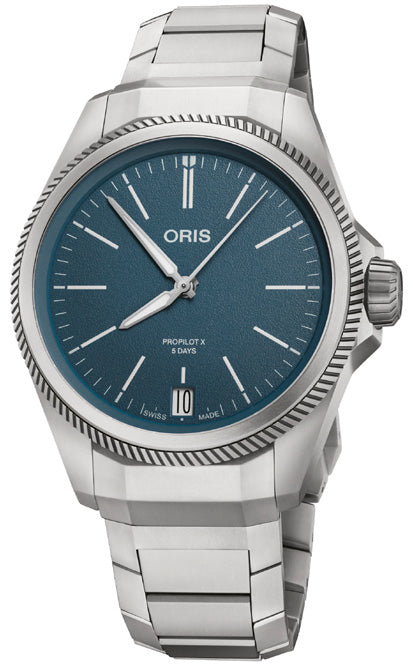 Oris Watch ProPilot X Calibre 400 Blue 01 400 7778 7155-7 20 01 TLC]