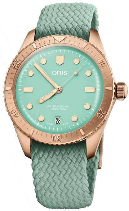 Oris Watch Divers Sixty Five Cotton Candy Bronze Wild Green 01 733 7771 3157-07 3 19 03BR