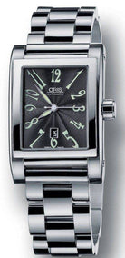 Oris Rectangular Date D 561 7526 4064-07