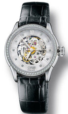 Oris Watch Artelier Lady Skeleton Diamond Leather 01 560 7604 4919-07 5 16 60FC