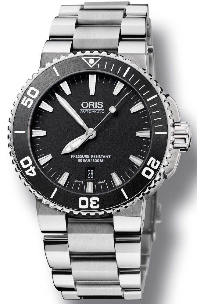 Oris Watch Aquis Date Bracelet 01 733 7653 4154-07 8 26 01PEB