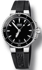 Oris Watch Aquis Date Lady Rubber 01 733 7652 4154-07 4 18 34