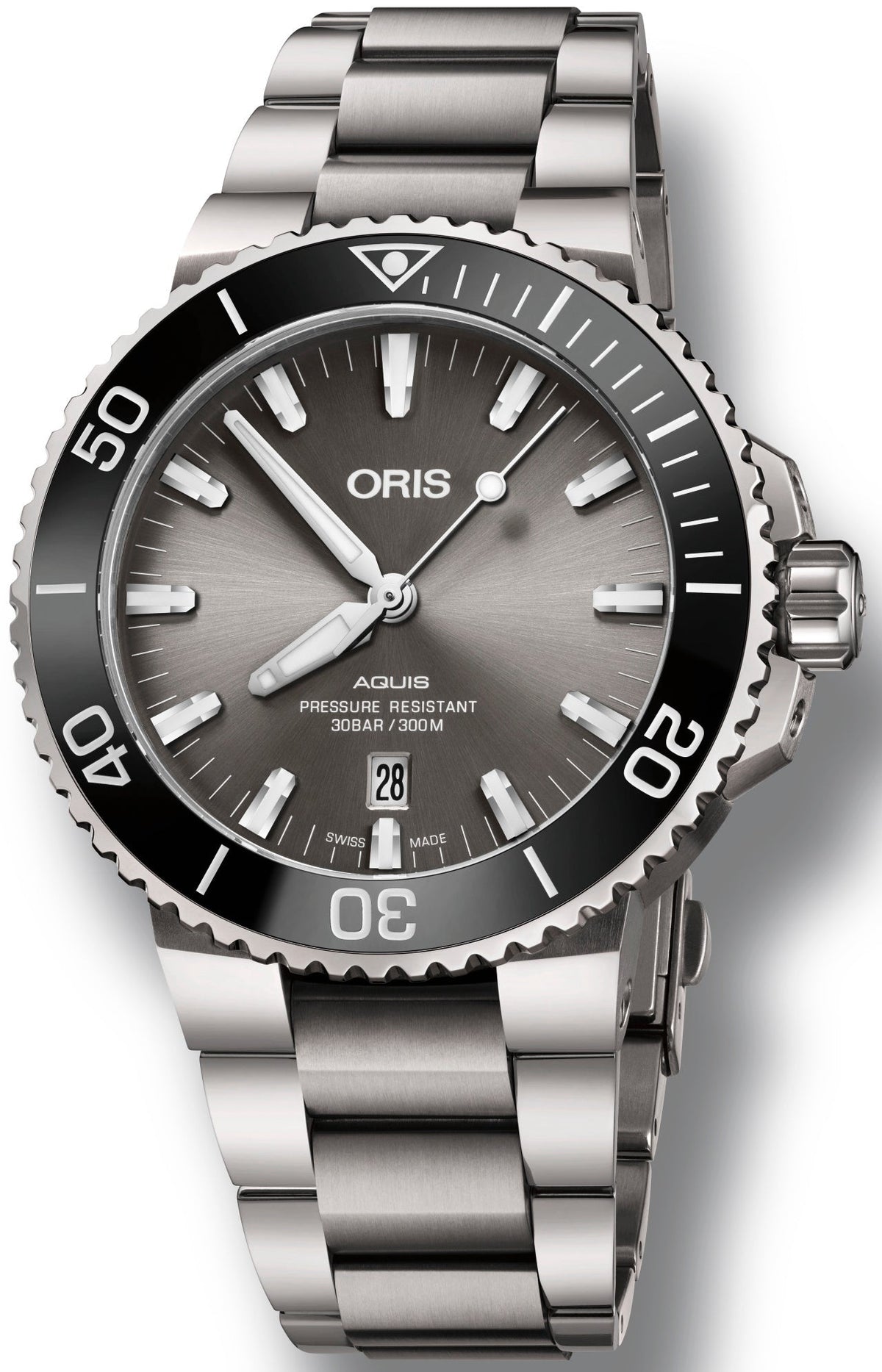 Oris Aquis Titanium Date 01 733 7730 7153-07 8 24 15PEB Image 1