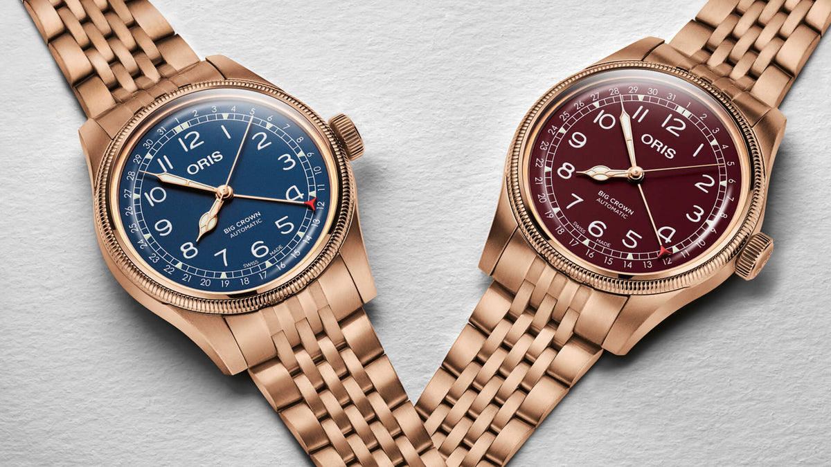 Oris Big Crown Pointer Date Bronze Blue 01 754 7741 3165-07 8 20 01  Image 3