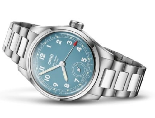Oris Big Crown Pointer Date Calibre 473 Teal Blue Watch ORS-1851 Image 2
