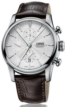 Oris Watch Artelier Chronograph Crocodile D 01 774 7686 4051-07 1 23 73FC Image 1