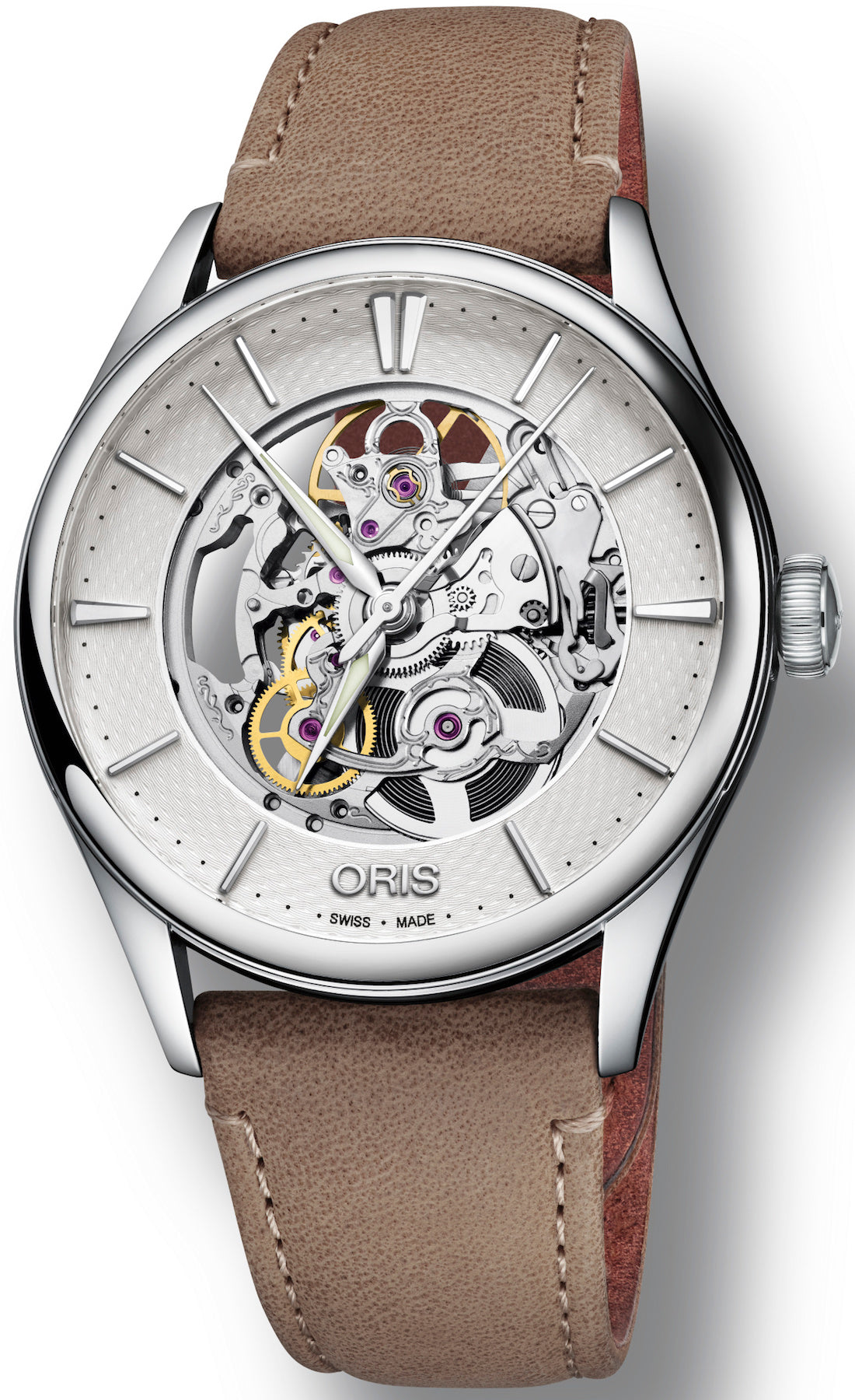 Oris Watch Artelier Skeleton 01 734 7721 4051-07 5 21 32FC Image 1