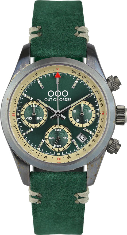 Out Of Order Sporty Cronografo Royal Green Watch OOO.001-23.VE.VE