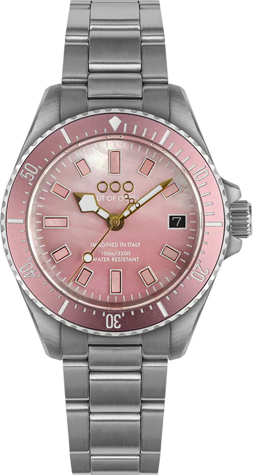 Out Of Order Cassanova MOP Pink Watch OOO.001-18.RO