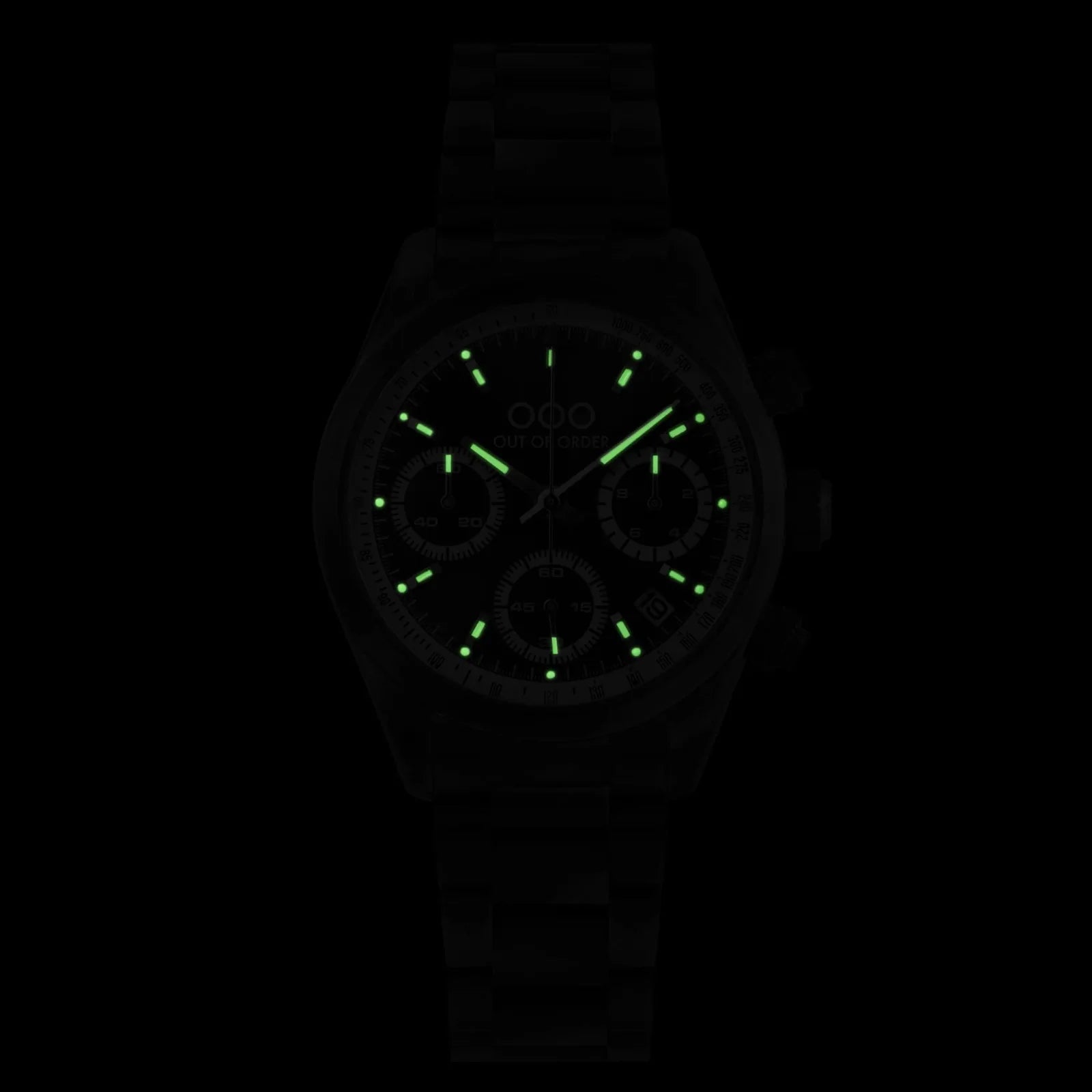Out Of Order Sporty Chronograph Peach Watch OOO.001-23.PE.AC Image 4