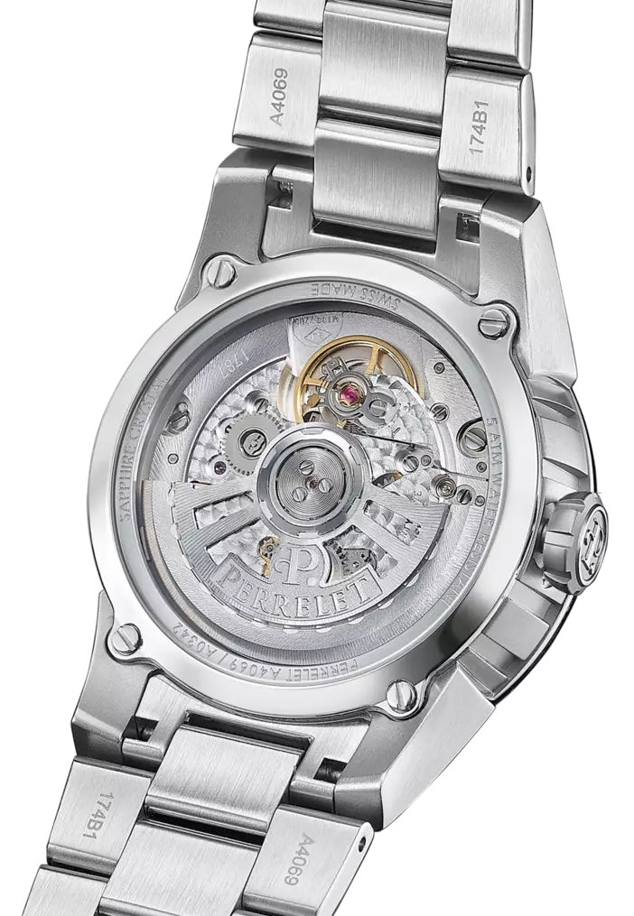 Perrelet Turbine Lady Aurora Bracelet Watch A4069/4 Image 4