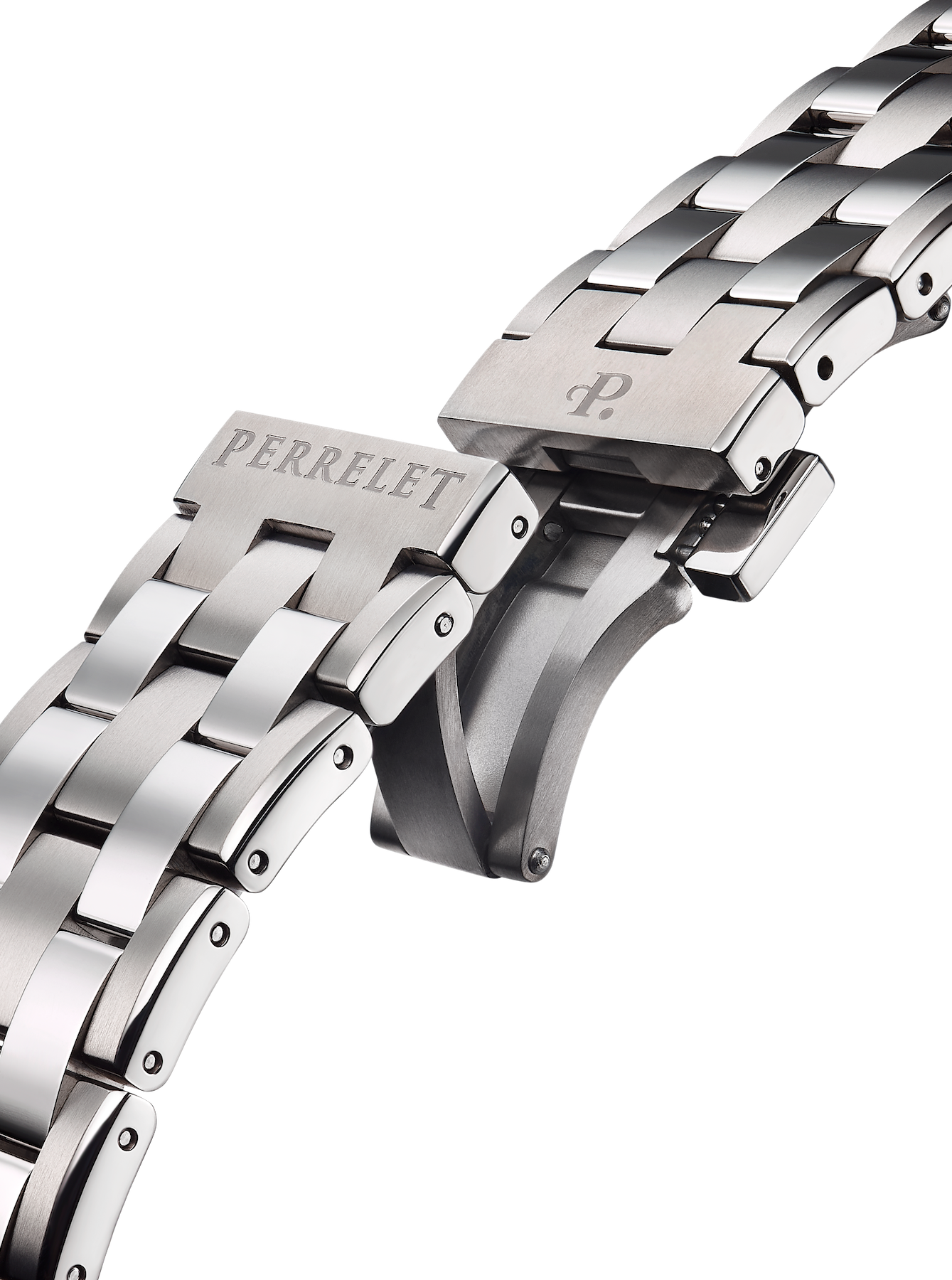 Perrelet Turbine Titanium 41 Black Bracelet Watch A4066/4 Image 5