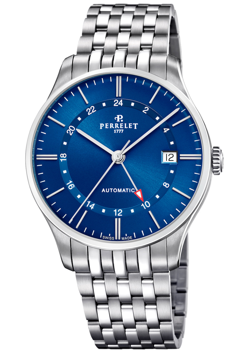 Perrelet Watch Weekend 3 Hands GMT A1304/4