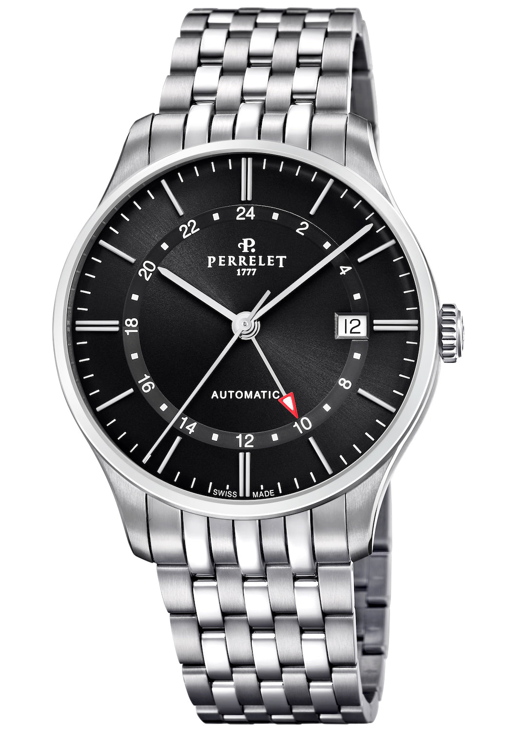 Perrelet Watch Weekend 3 Hands GMT A1304/6