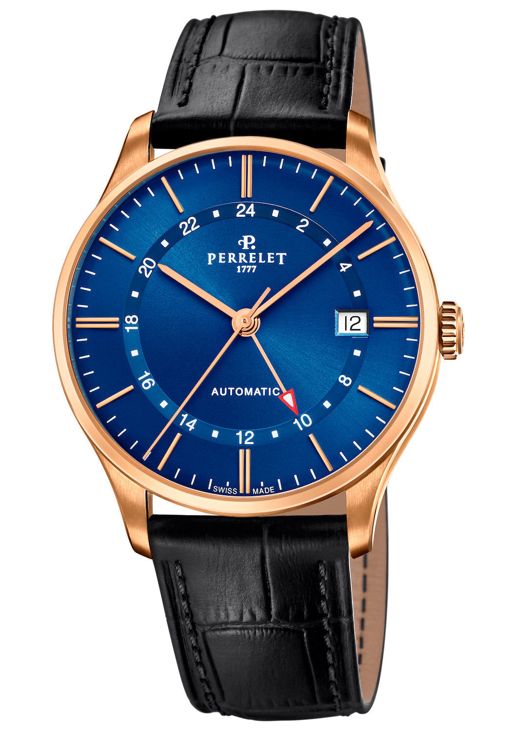 Perrelet Watch Weekend 3 Hands GMT A1305/2