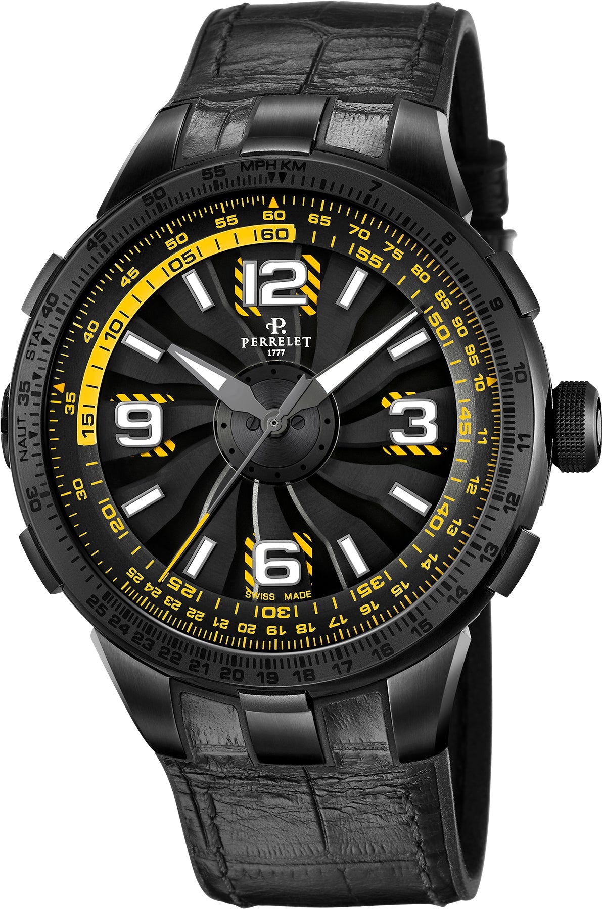 Perrelet Watch Turbine Pilot Yellow A1095/4