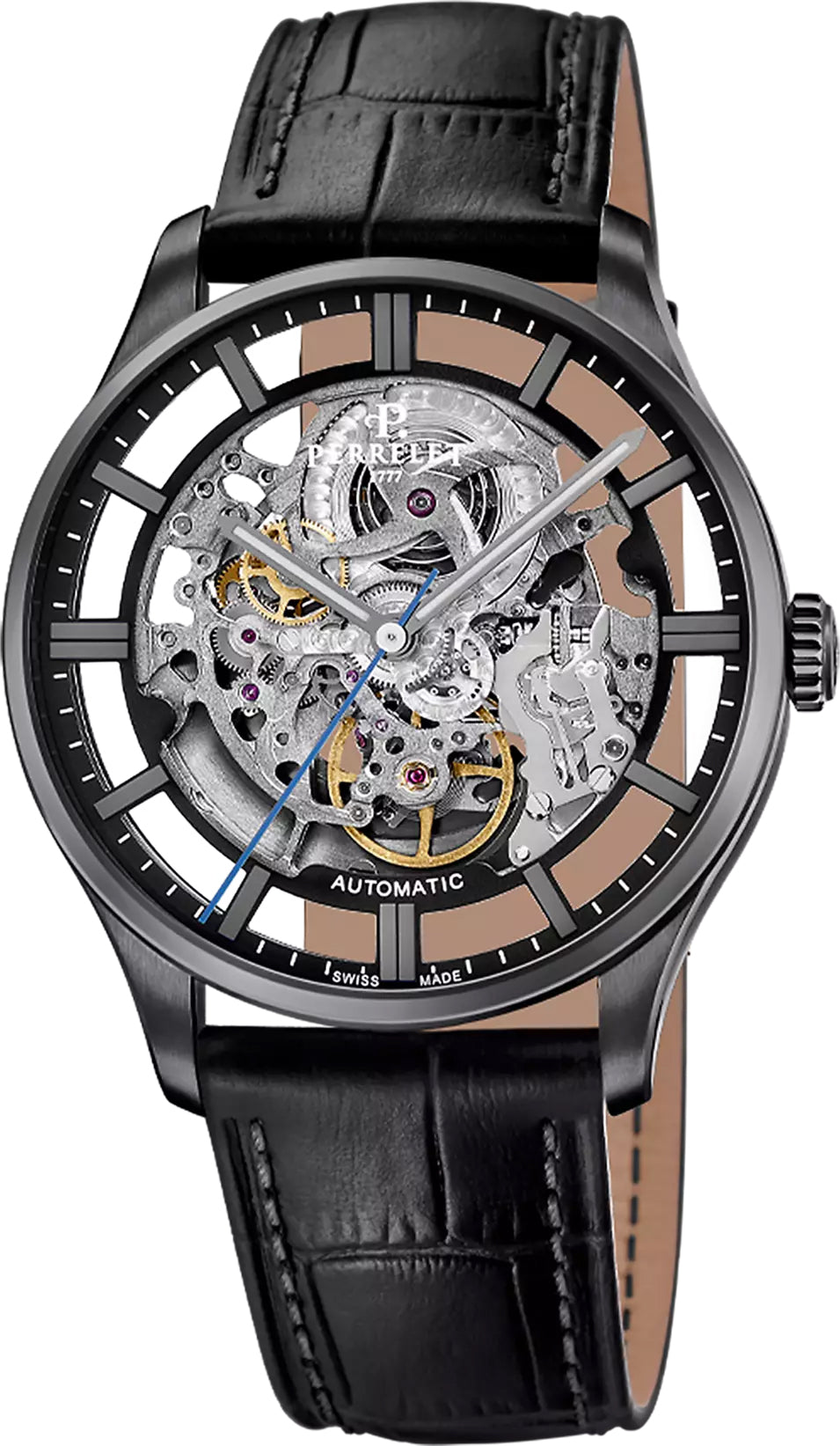 Perrelet Watch Weekend Skeleton 3 Hands A1306/1