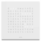 QLOCKTWO 180 White Pepper Wall Clock 180cm Q180V1ENWHPC