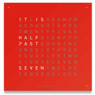 QLOCKTWO 180 Red Pepper Wall Clock 180cm Q180ENRPPC