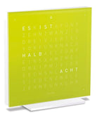 QLOCKTWO Touch Pure Lime Juice Table Clock T4PENLJ