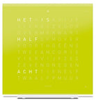 QLOCKTWO Earth 13.5 Pure Lime Juice Table Clock T4PENLJ