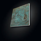 QLOCKTWO Earth 45 Creators Edition Vintage Copper Wall Clock Watch QT4ENVICO Image 3