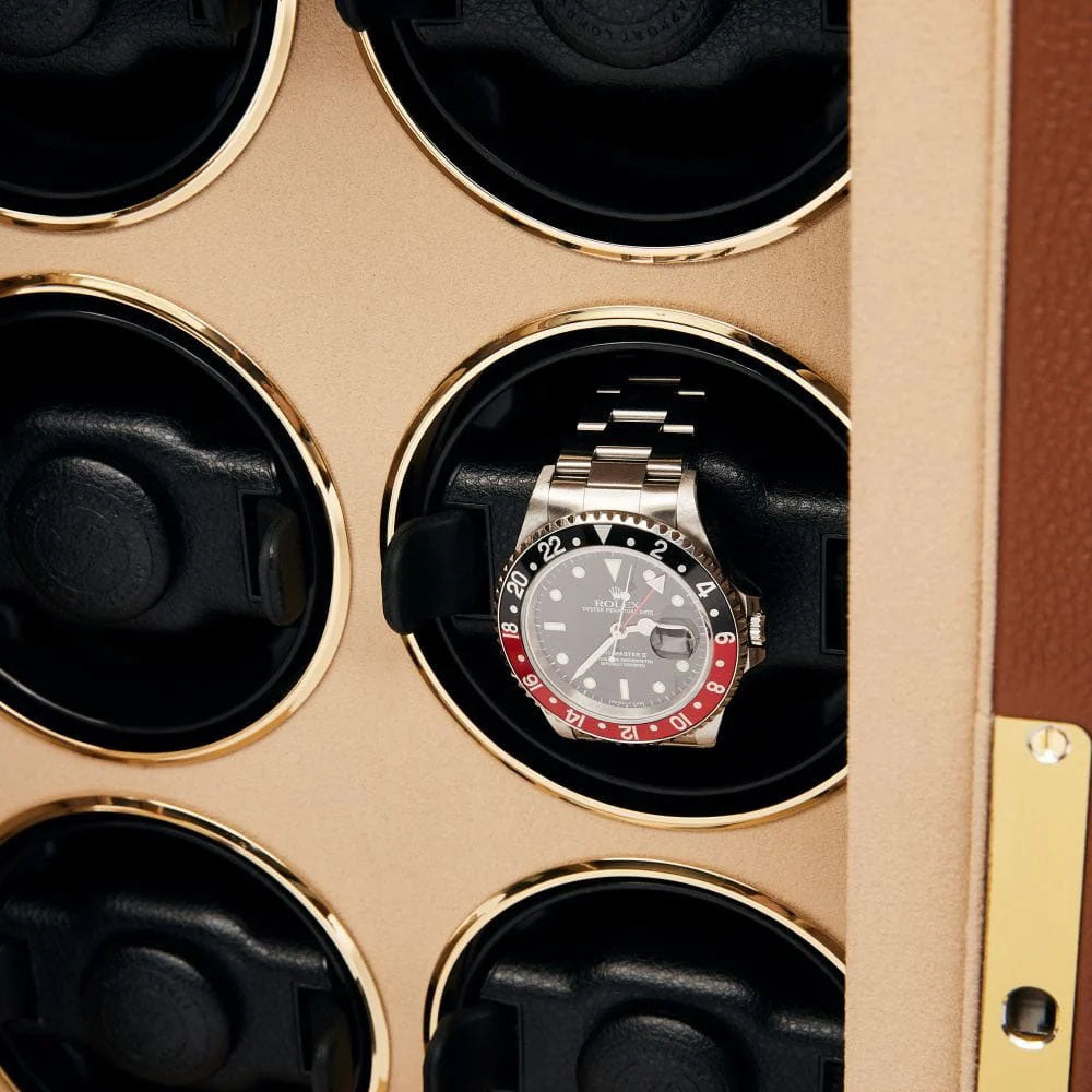 Rapport Watch Winder Roamer 6 Leather Brown W646 Image 5