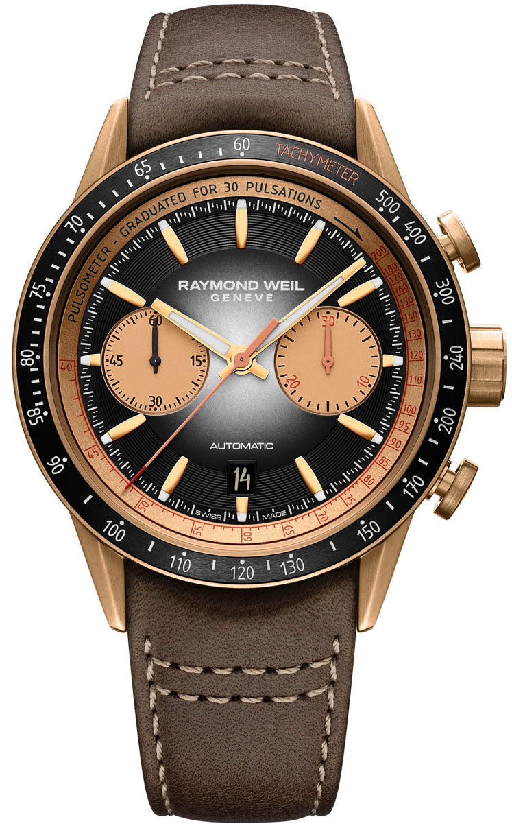 Raymond Weil Freelancer Chronograph Bronze Limited Edition D 7780-B1-20422 Image 1