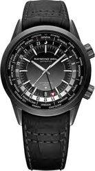 Raymond Weil Freelancer GMT Worldtimer Black D 2765-BKC-20001 Image 1