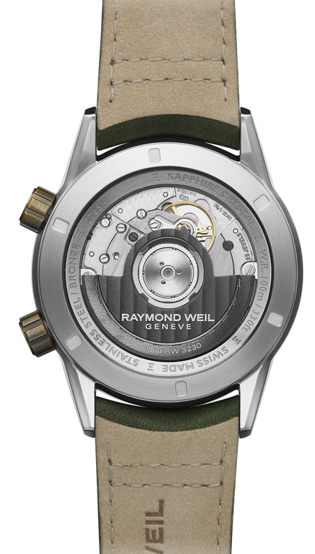 Raymond Weil Freelancer GMT Worldtimer Green D 2765-SBC-52001 Image 2