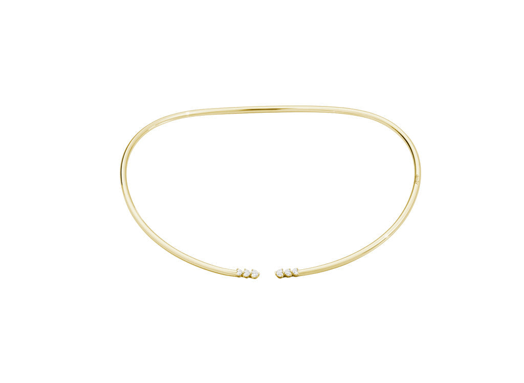 Recarlo More 18ct Yellow Gold 0.72ct Diamond Necklace REC-120 Image 1